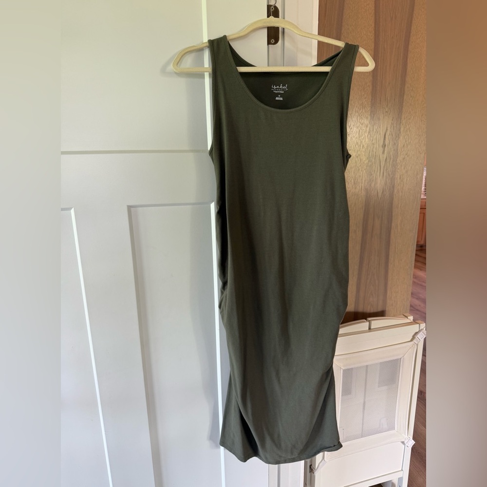 Isabel maternity fitted dress